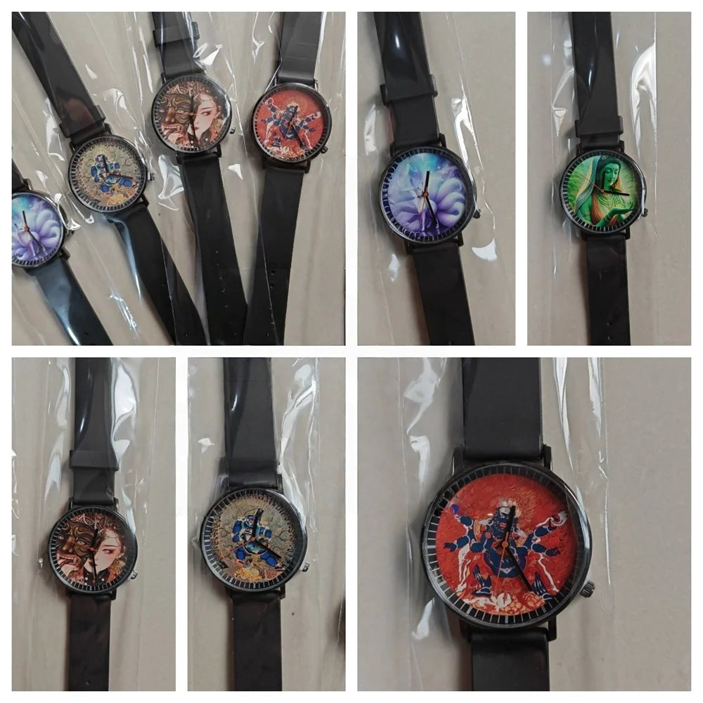 Quartz custom personalized design picture watch women's printed photo watch brand your custom standard silicone watch
