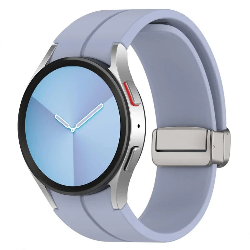 20mm Silicone Strap for Samsung Galaxy Watch 7 6 5 40mm 44mm 5 Pro 45mm Bracelet for Watch 4 6 Classic 46mm 42mm 43mm 47mm Band