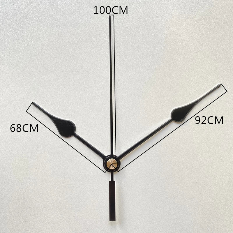 Mute DIY Wall Clock Movement Mechanism with Clock Hands Silent Kit Battery Operated Watch Repair Parts Replacement Set