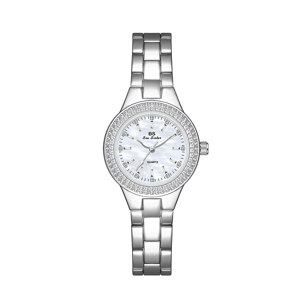 Original Brand Women's Watches Fashion Diamond Quartz Watch Luxury Classic Stainless Steel Bracelet Wristwatch Famale Hot Sale
