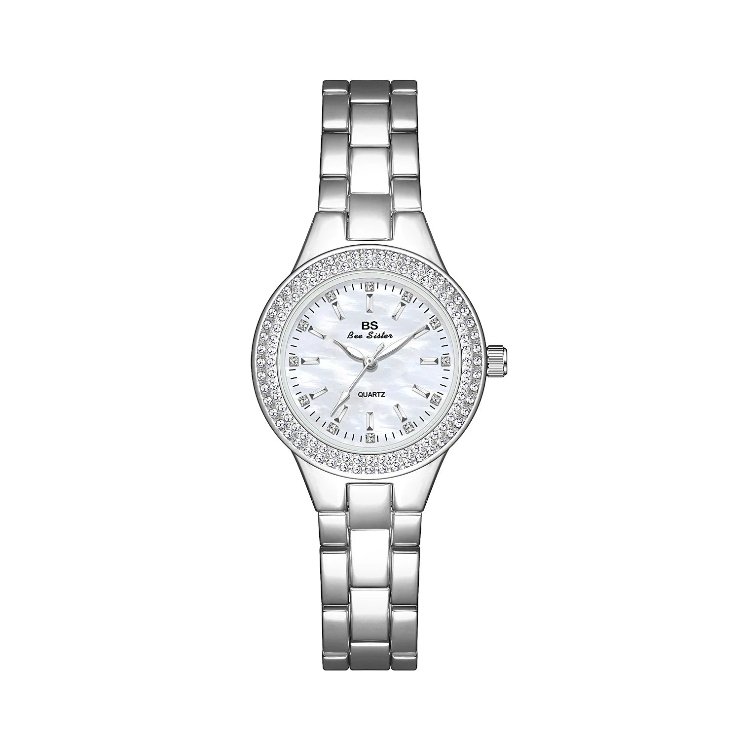 Original Brand Women's Watches Fashion Diamond Quartz Watch Luxury Classic Stainless Steel Bracelet Wristwatch Famale Hot Sale