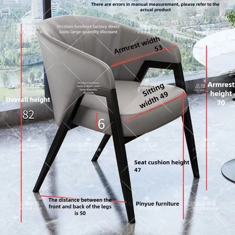 Dining Chair, Home Backrest Chair, Dining Table Chair, Recreational Restaurant Dining Chair