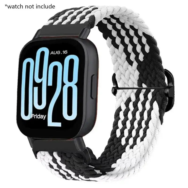 20mm 22mm Elastic Braided Nylon Strap for Huawei Watch GT6 5 4Pro 46mm Bracelet for Samsung Galaxy Watch 7 6 5 4 6/4Classic Band
