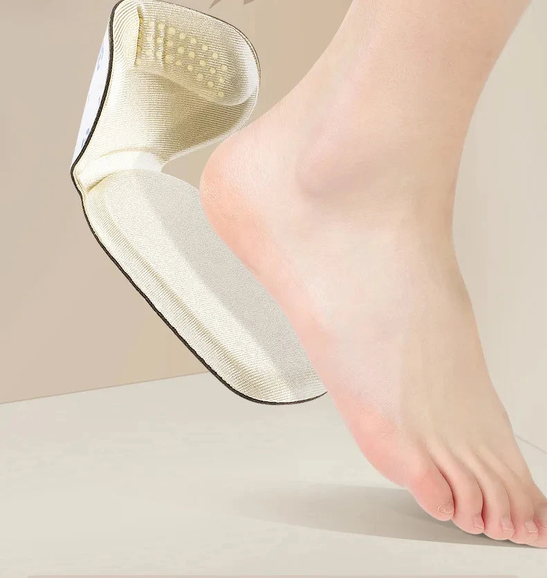 NewT-Shape Foam Heel Stickers Heel Protectors High Heel Insoles Flat Heel Insoles Shoe Adjusters Women's Half Insoles 2pcs/4pcs