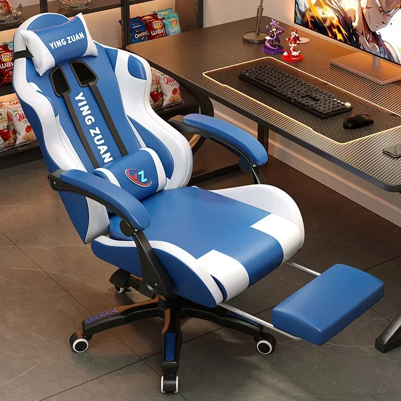 AOLIVIYA Casual Ergonomic Reclining Gaming Computer Chair For Home Office Dormitory Study Room College Students Men A413759