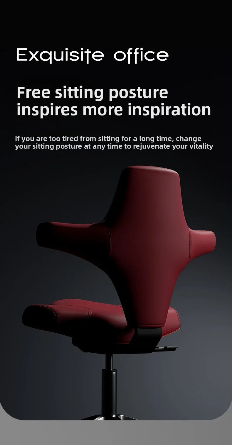 CEO riding a horse, computer chair, ergonomic chair, backrest, office boss, home chair