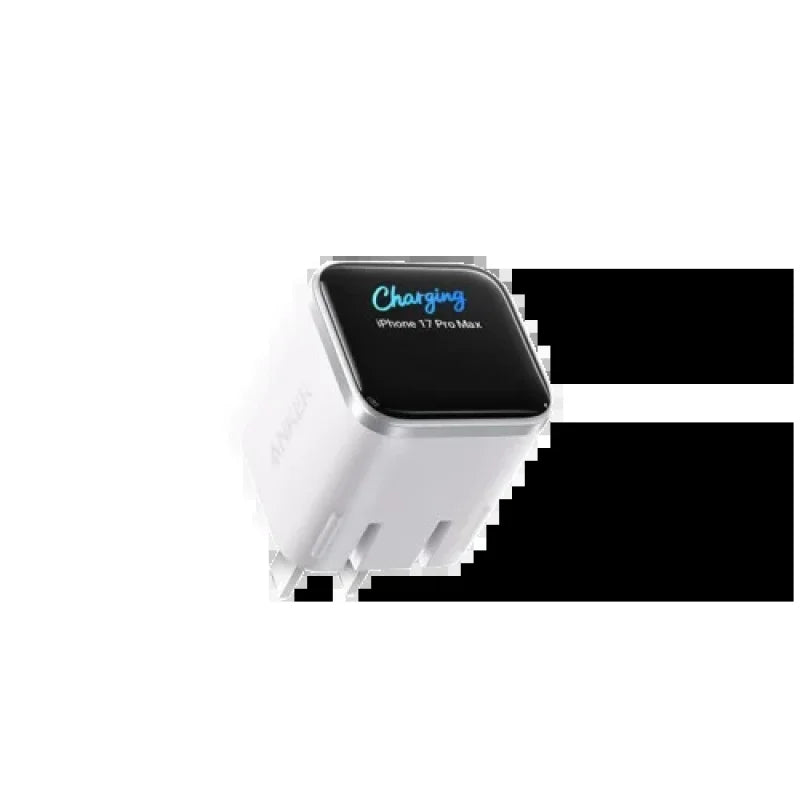 Original Choice A121D Anker Nano Smart 45W Type C Charger Fast Charging Foldable Plug USB C Charger Block Screen Display