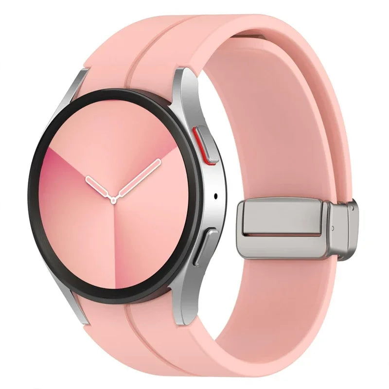 20mm Silicone Strap for Samsung Galaxy Watch 7 6 5 40mm 44mm 5 Pro 45mm Bracelet for Watch 4 6 Classic 46mm 42mm 43mm 47mm Band
