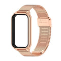 Strap For Xiaomi Mi Band 8 9 Active Bracelet for Xiaomi Smart Band 8 Active Stainless Steel Metal Watchband Mi Band 8 Active