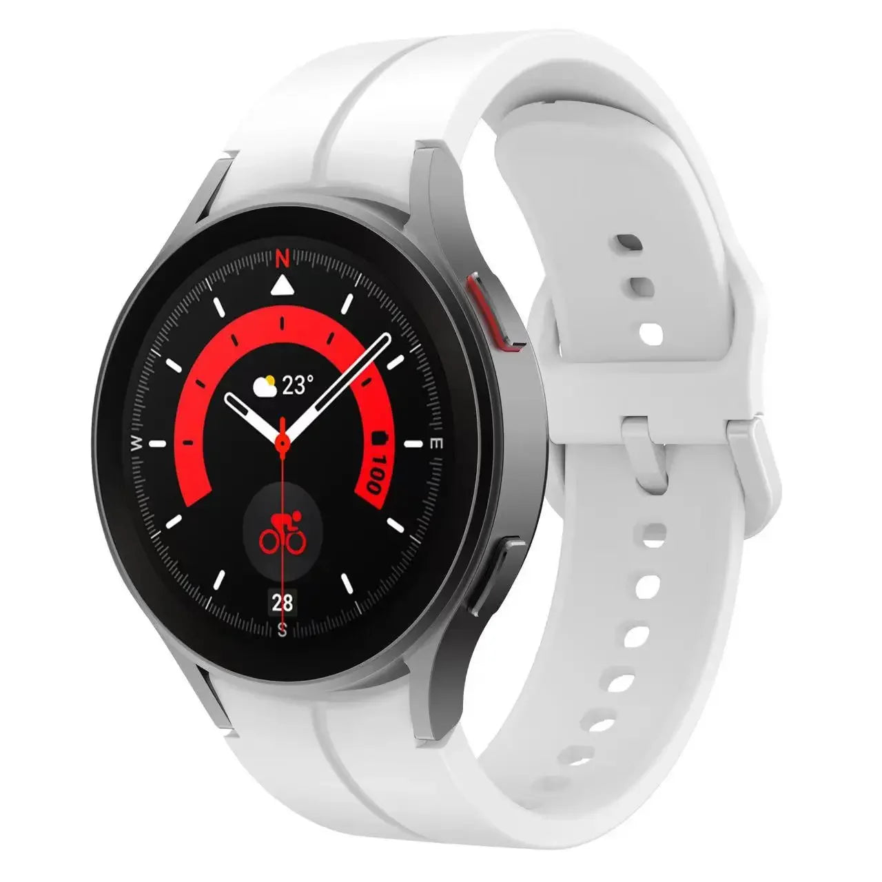 20mm Silicone Strap for Samsung Galaxy Watch 7 6 5 40mm 44mm 5 Pro 45mm Bracelet for Watch 4 6 Classic 46mm 42mm 43mm 47mm Band