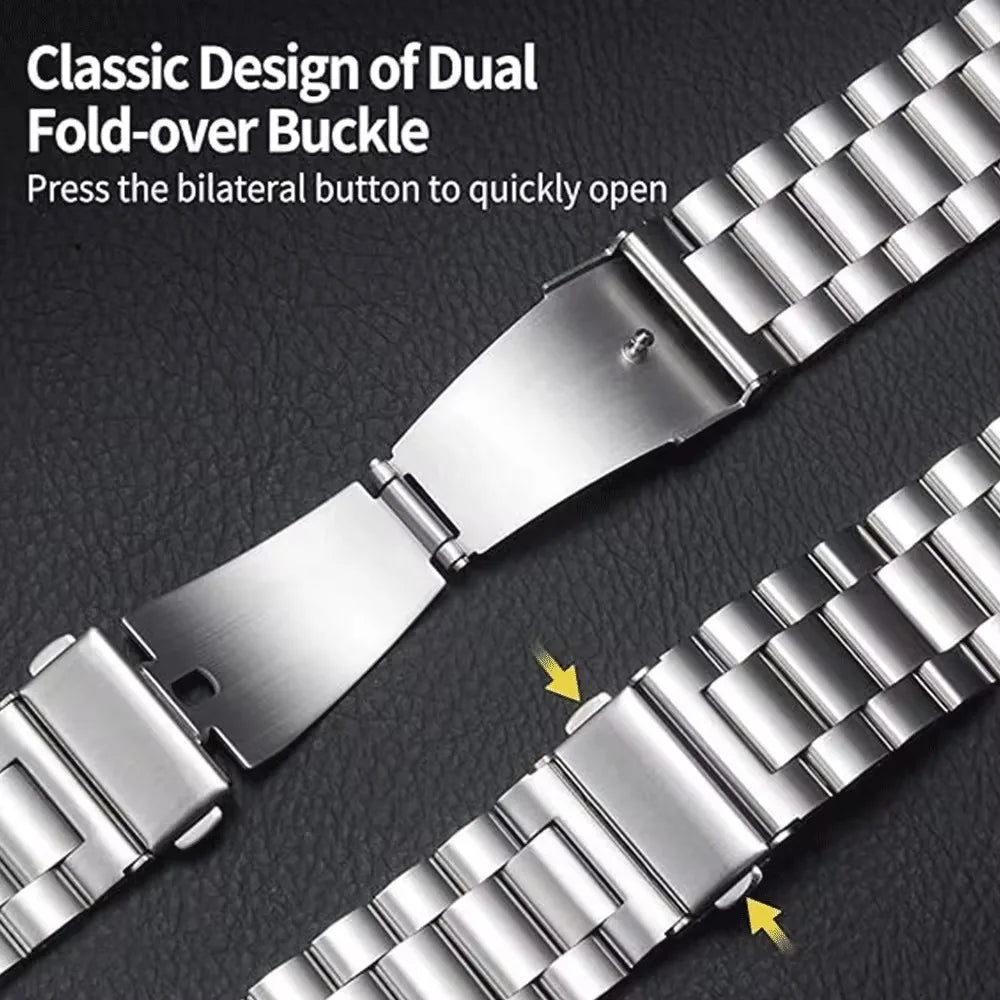 Metal Strap for Huawei Watch GT6 46mm Stainless Steel Original Wristband Correa for Huawei Watch GT6 GT5/4 46mm No Gaps Bracelet