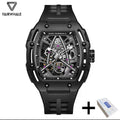 2023 New Automatic Mechanical Watches Mens Luxury   Brand Mark Fairwhale Fashion Sports Waterproof Tonneau Mille Wristwatch Mans