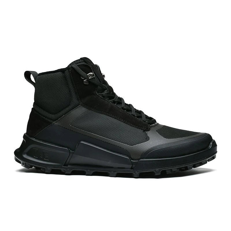 Trendy High Top Running Shoes Men Luxury Original Waterproof Sneaker Non Slip Outdoor Hiking Climbing Trekking Boots Patchwork