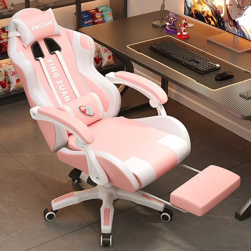 AOLIVIYA Casual Ergonomic Reclining Gaming Computer Chair For Home Office Dormitory Study Room College Students Men A413759