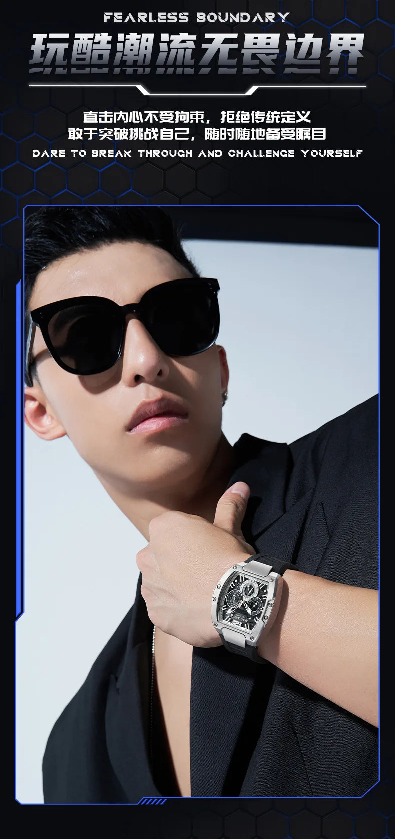 2026 Sports Man's Watches Brand Mark Fairwhale Luxury Automatic Date Clocks Fashion Multifunctional Quartz Wristwatch Boy Reloj
