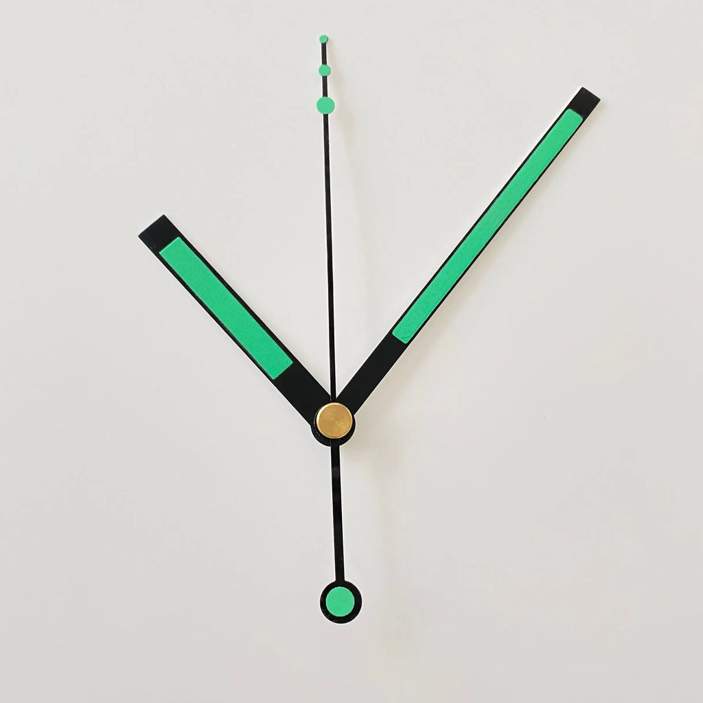 Mute DIY Wall Clock Movement Mechanism with Clock Hands Silent Kit Battery Operated Watch Repair Parts Replacement Set
