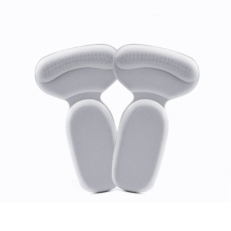 NewT-Shape Foam Heel Stickers Heel Protectors High Heel Insoles Flat Heel Insoles Shoe Adjusters Women's Half Insoles 2pcs/4pcs