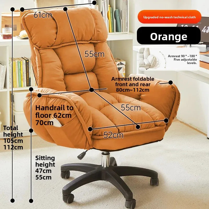 Computer Gaming Chair Ergonomic Office Reclining Desk Seat Adjustable Backrest Racing Style Study Dormitory Home Furniture