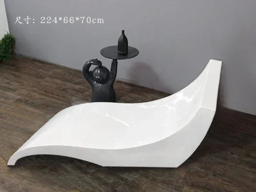 Leisure Beach Chair Hotel Swimming Pool Recliner Special-Shaped Rubber Clothing Water-Soaking Chair Courtyard Sun-Proof Chair