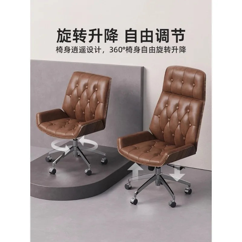 Office, computer chair, retro style office chair. Sitting for a long time without getting tired can make you feel relaxed