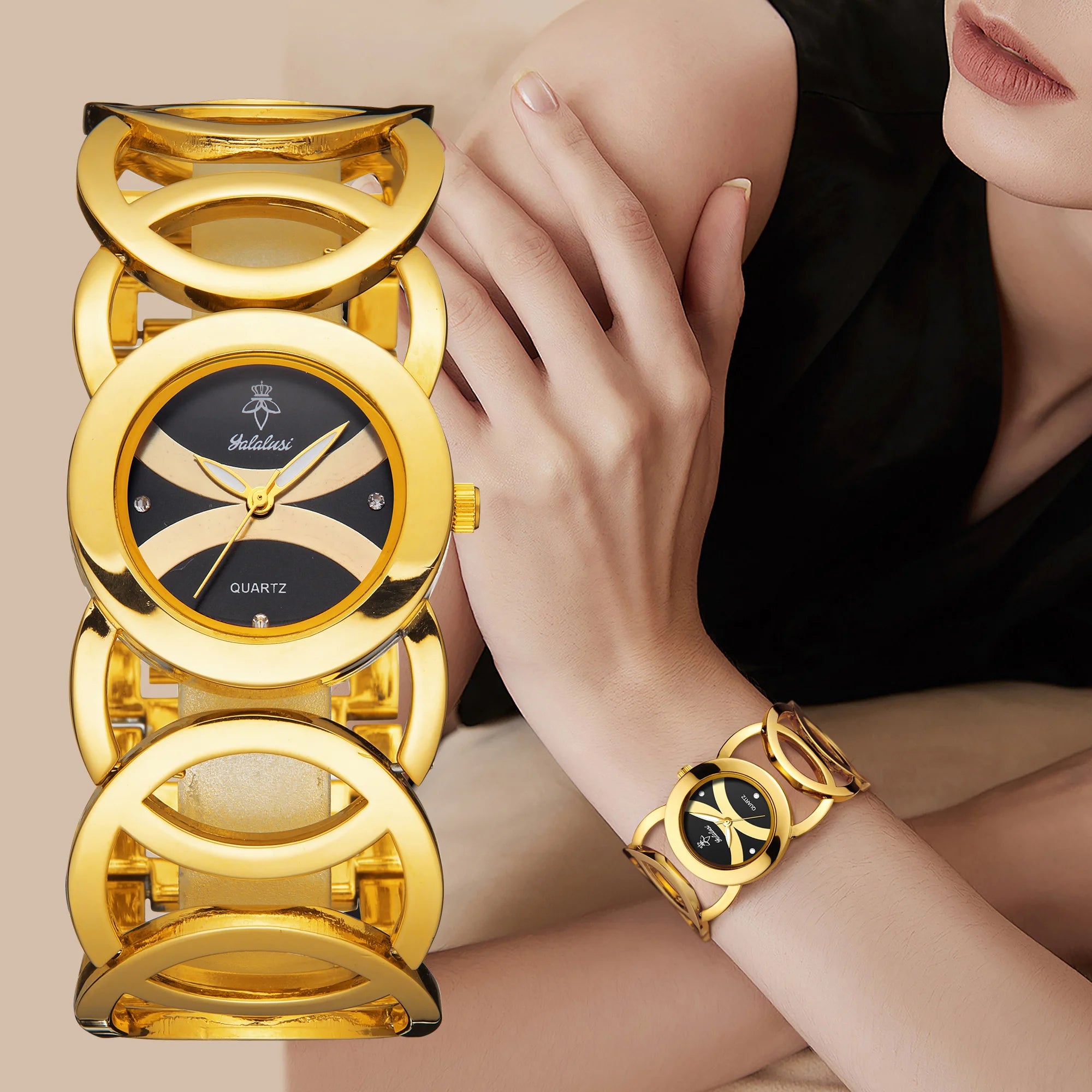 Women's Fashion Bracelet Watch: A Luxurious, Elegant, Water-Resistant Quartz Timepiece – The Perfect Gift  reloj mujer montre