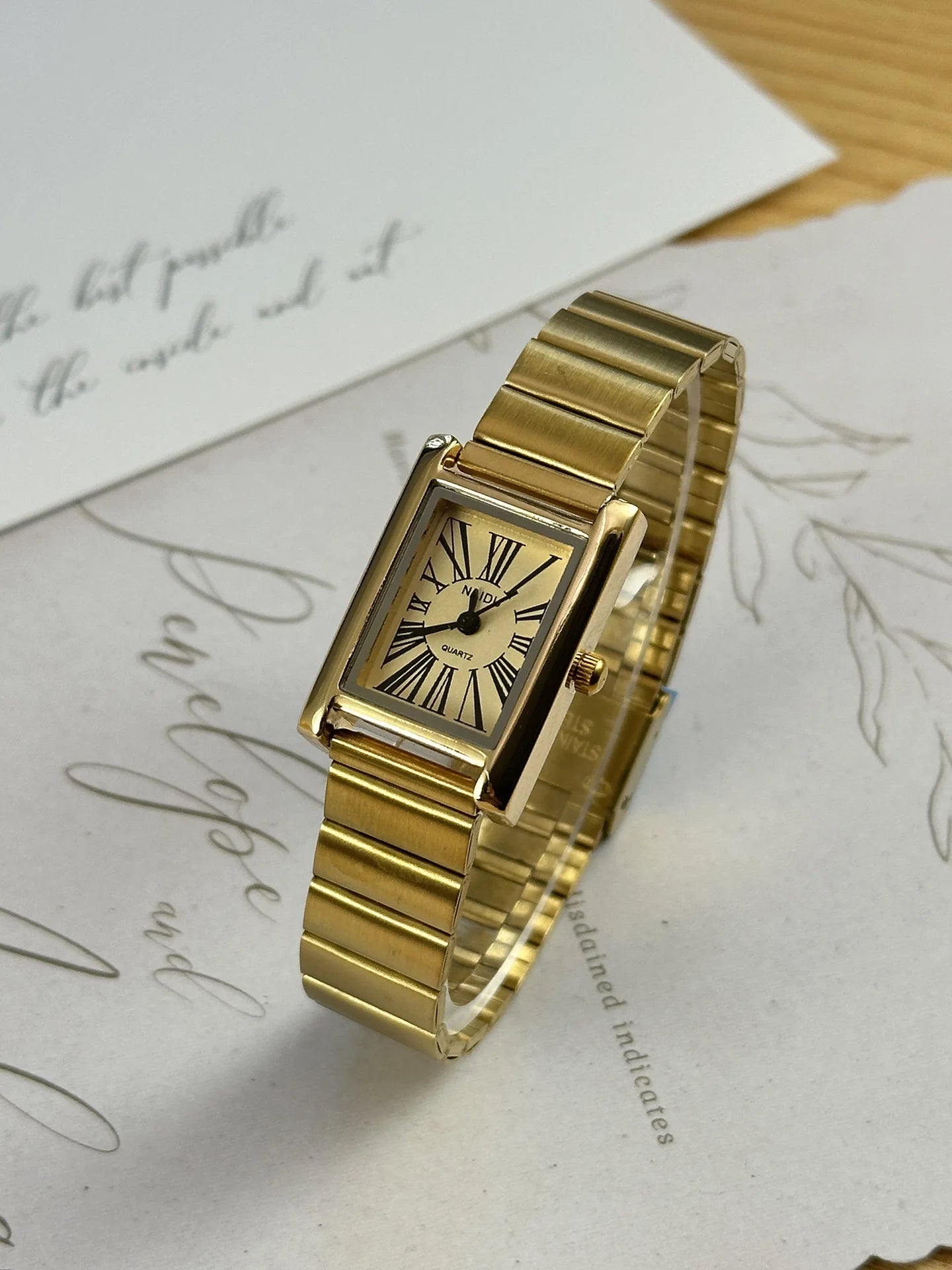 Hot Sale Women Square Dial Quartz Watch Minimalist Steel Strap Wristwatch Para Mujer Ladies Gifts Dropshipping Relógio Feminino