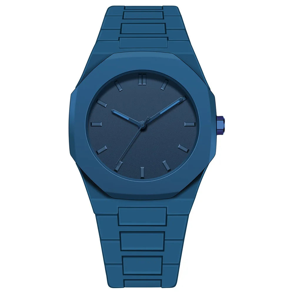 Top Fashion Men Luxury Calendar Watch Women Business Casual Quartz Watches Sports Plastic Watch Students Watches Reloj Hombre
