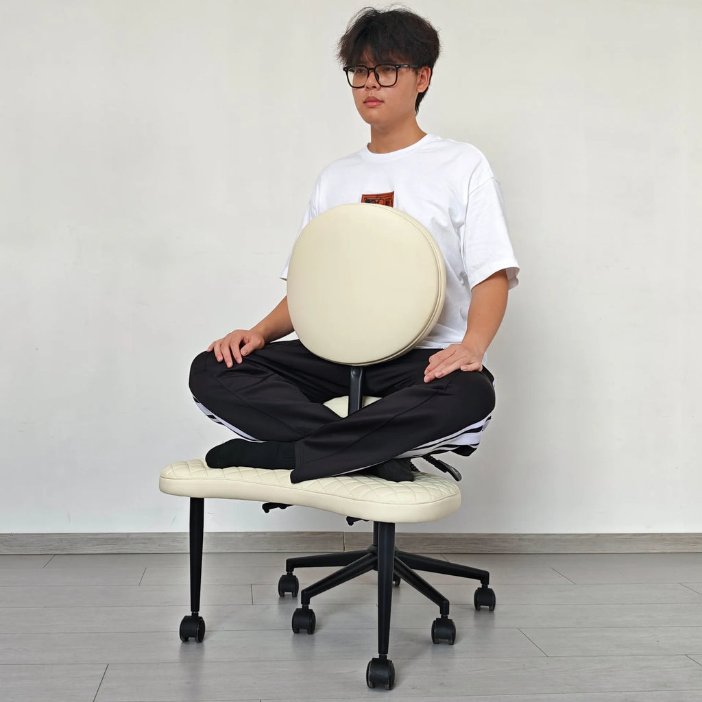 With backrest meditation yoga profiled computer office chair comfortable sedentary not tired cross-legged chair