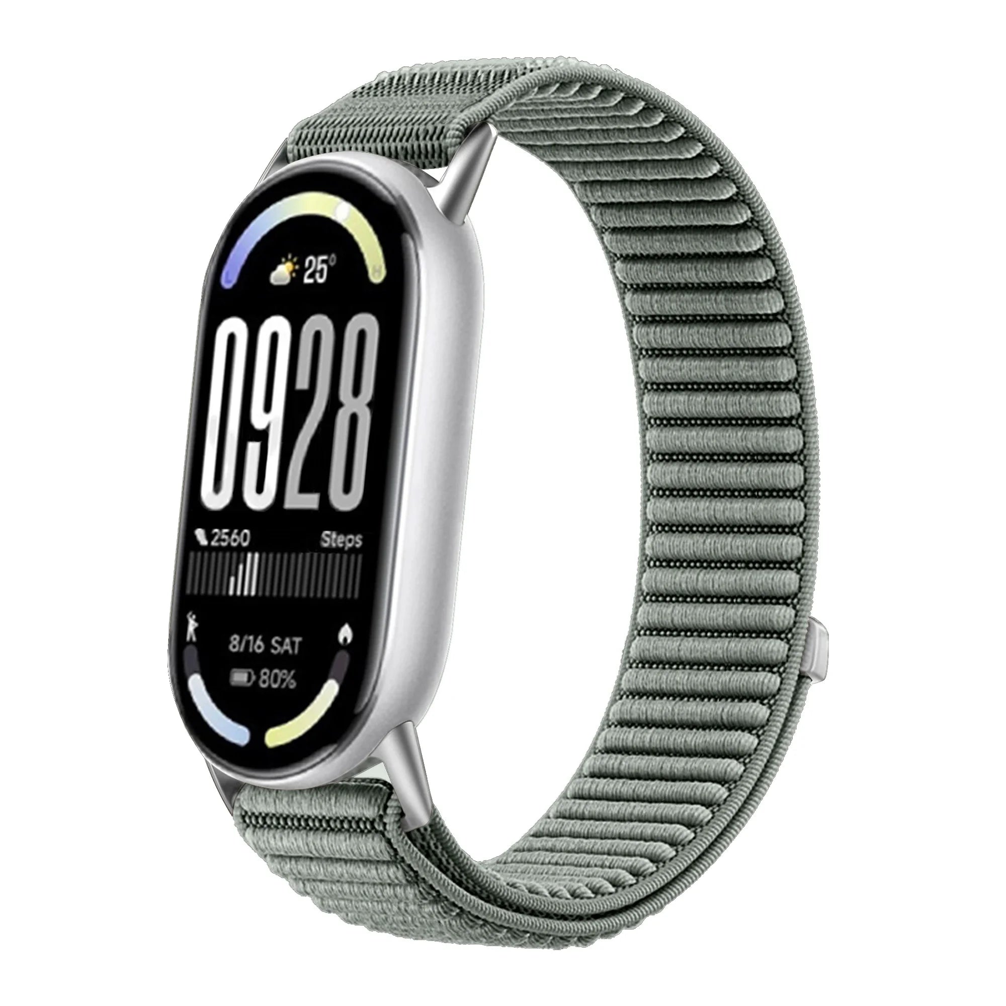 Nylon Breathable Strap for Xiaomi Mi Band 10 9 8 Sports Bracelet Replacement Wristband for Xiaomi Mi Band 10 Watchband Accessory