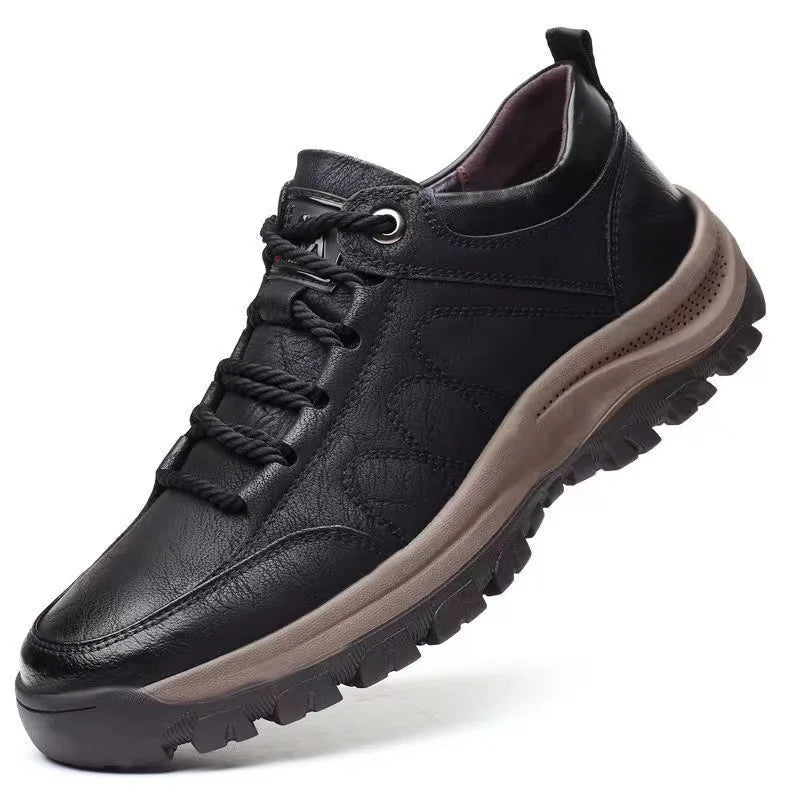Comfortable Street Trendy Running fashion men's shoes  Non-Slip Outdoor Lace casual hiking sports shoes Large size mens sneakers