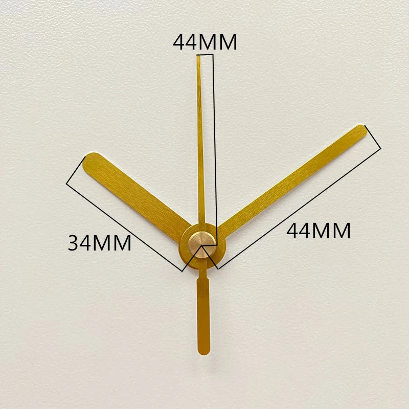 Mute DIY Wall Clock Movement Mechanism with Clock Hands Silent Kit Battery Operated Watch Repair Parts Replacement Set