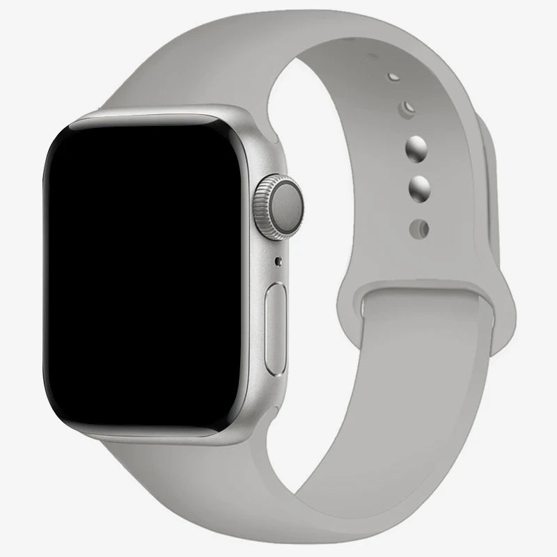Sports Silicone Strap For Apple Watch Band Ultra 49mm 46mm 45mm 44mm 42mm 41mm 40mm Watchband for iWatch 11 10 9 8 7 6 5 4 SE