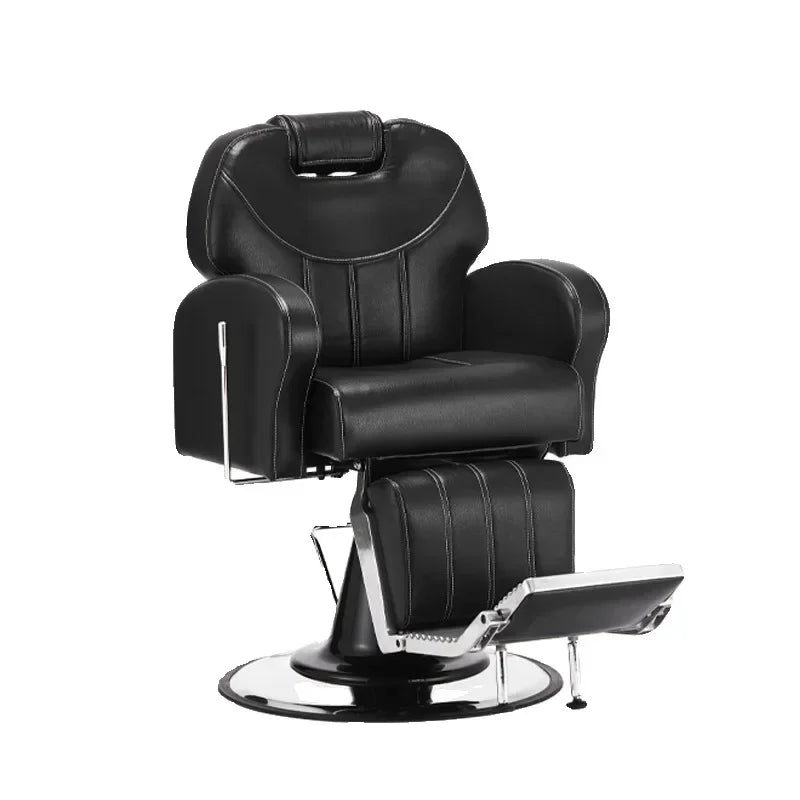 AOLIVIYA Modern Minimalist Commercial Barber Shop Chair With Adjustable Swivel Hair Styling Salon Furniture Backrest For Profess