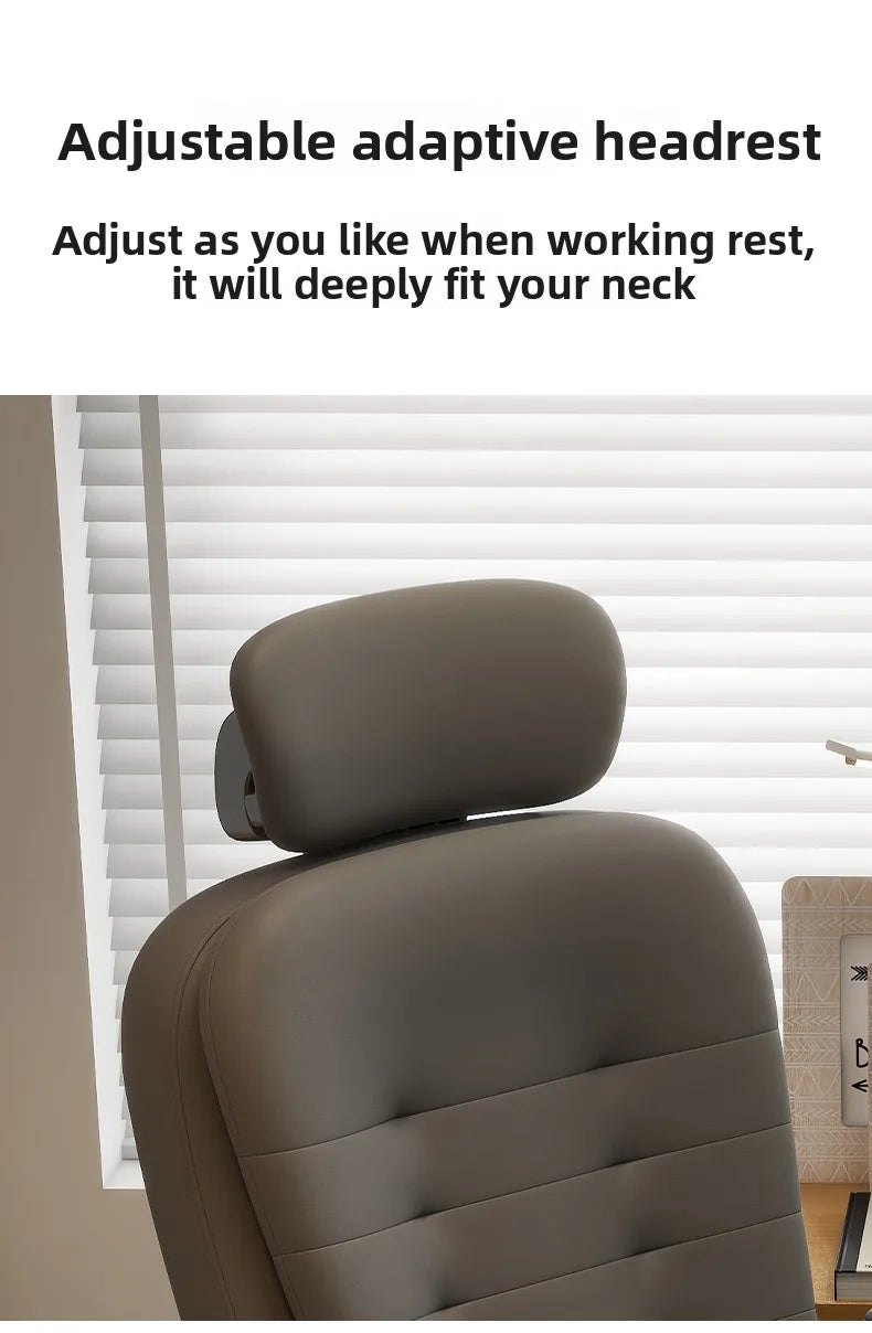 Comfortable home office chair that can lie down, computer, desk and chair, rotating ergonomic boss chair