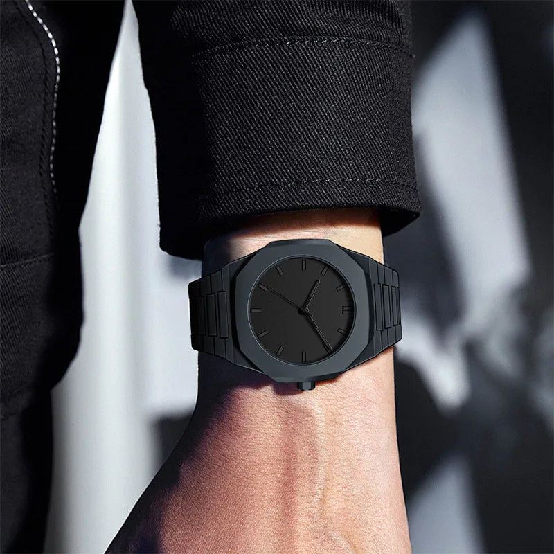 Top Fashion Men Luxury Calendar Watch Women Business Casual Quartz Watches Sports Plastic Watch Students Watches Reloj Hombre