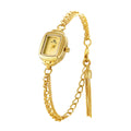 Elegant Ladies' Watch Bracelet Small Silver Wristwatch Simple Retro Square High-End Women's Watch Brand
