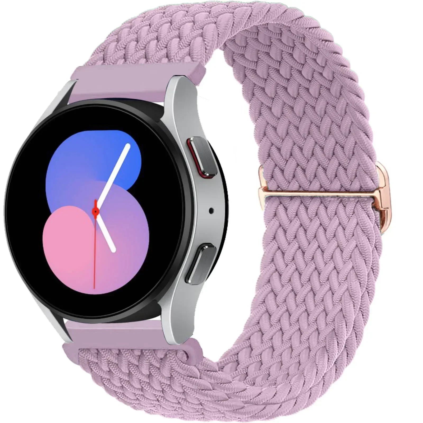 20mm 22mm Elastic Braided Nylon Strap for Huawei Watch GT6 5 4Pro 46mm Bracelet for Samsung Galaxy Watch 7 6 5 4 6/4Classic Band