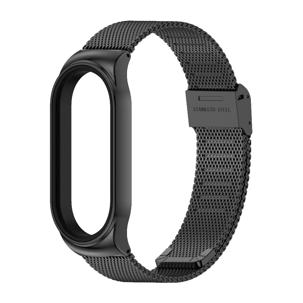 Strap for Mi Band 10 9 8 Wristband For Mi Band 9 Bracelet for Mi Band 10 Stainless Steel Watch Band for Mi Band 8 Metal Straps