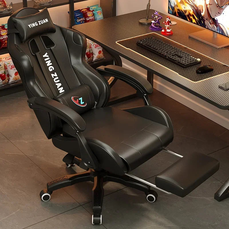 AOLIVIYA Casual Ergonomic Reclining Gaming Computer Chair For Home Office Dormitory Study Room College Students Men A413759