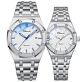 2PCS Couple Watches Set Luxury Fashion Date Quartz High Quality Waterproof Watch For Man and Woman Valentine's Day gifts