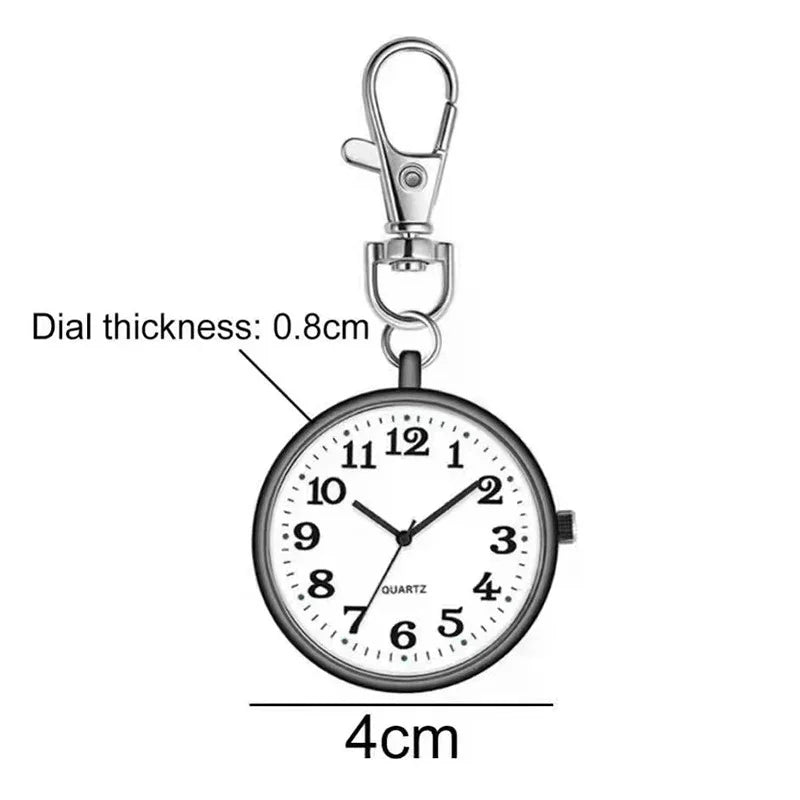 Portable Quartz Pocket Watch For Students, Nurses, Keychains, Clocks With Batteries, And Vintage Watches For Doctors