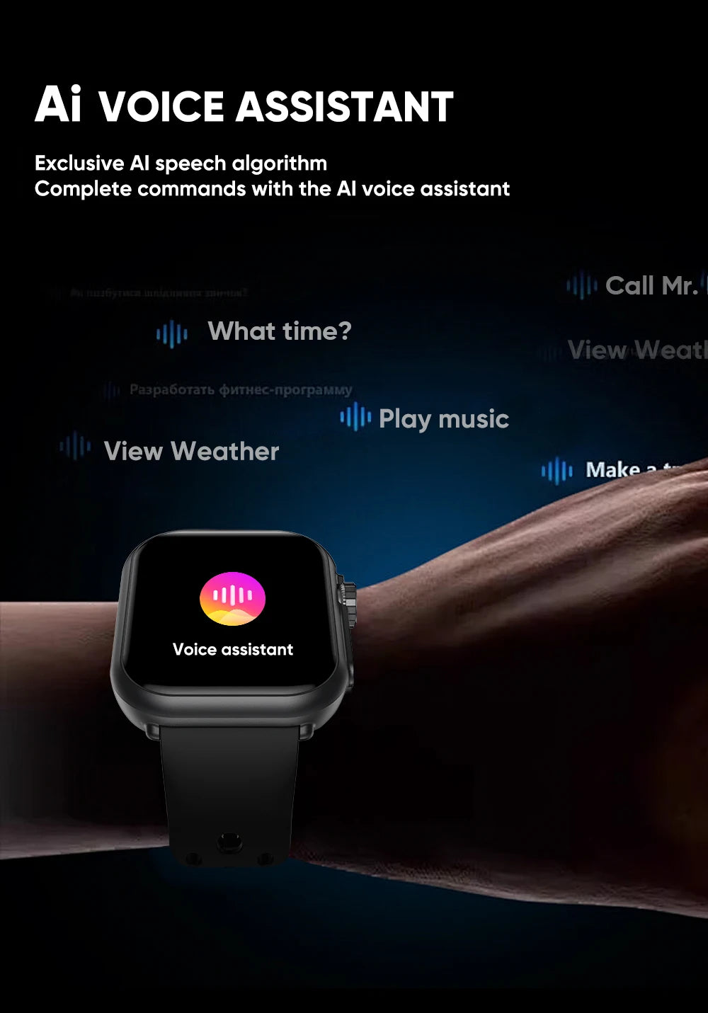 Electronics Smartwatch Fitness Tracker Heart Rate Monitor Waterproof 1000mAh Sport Smart Watches for Man Woman Andoird IOS 2026