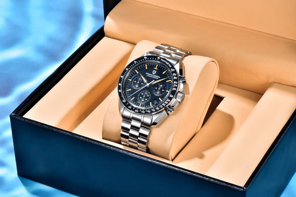 2026 New PAGANI DESIGN Tribute to CK2998 Moon Watch Retro Luxury Quartz Watches For Men Stainless steel Sport Chronograph Man
