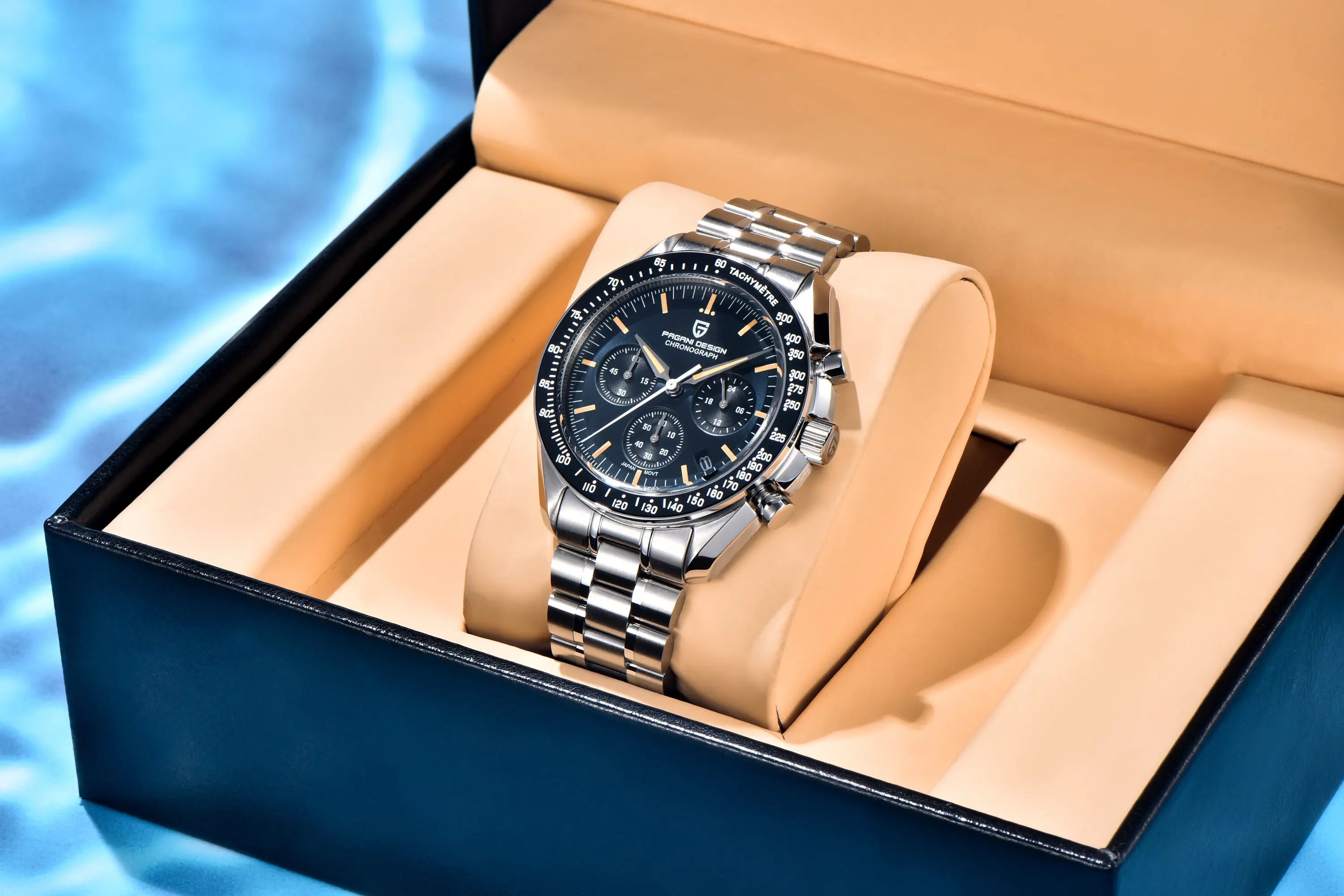 2026 New PAGANI DESIGN Tribute to CK2998 Moon Watch Retro Luxury Quartz Watches For Men Stainless steel Sport Chronograph Man