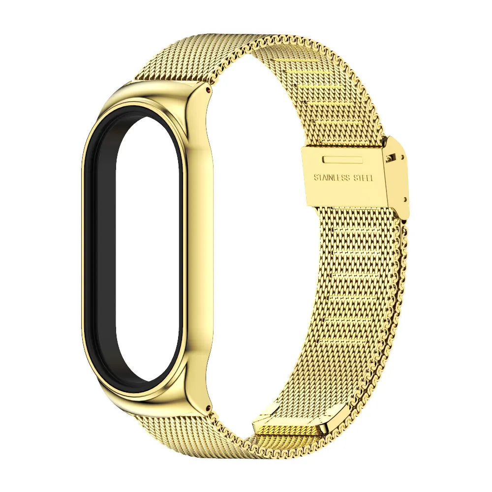 Strap for Mi Band 10 9 8 Wristband For Mi Band 9 Bracelet for Mi Band 10 Stainless Steel Watch Band for Mi Band 8 Metal Straps