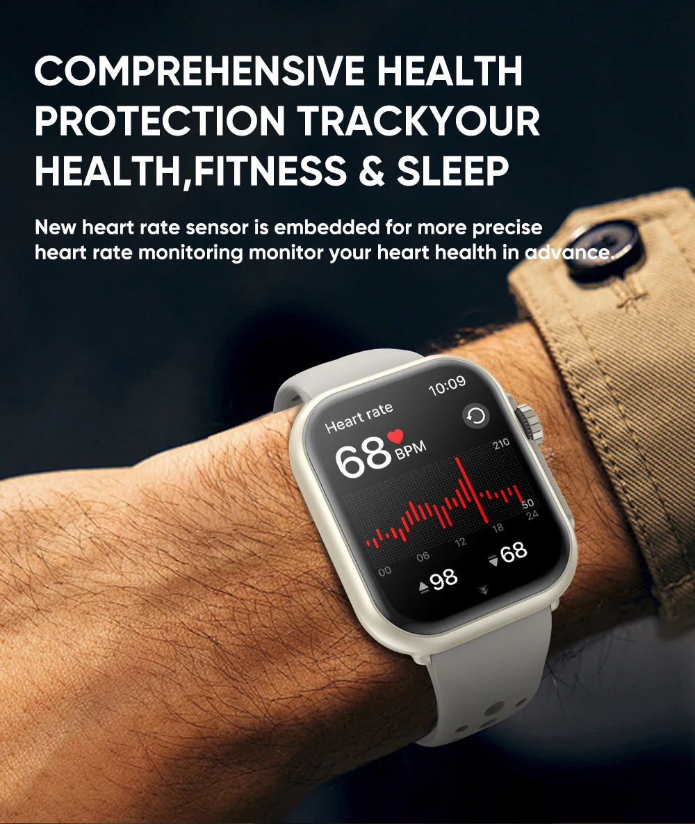Electronics Smartwatch Fitness Tracker Heart Rate Monitor Waterproof 1000mAh Sport Smart Watches for Man Woman Andoird IOS 2026