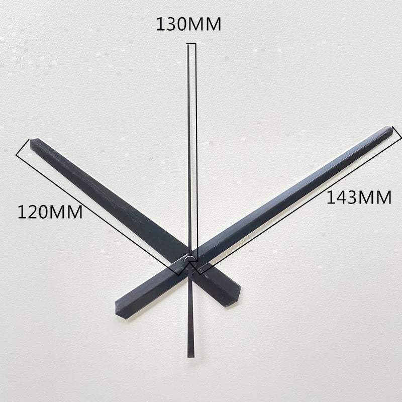 Mute DIY Wall Clock Movement Mechanism with Clock Hands Silent Kit Battery Operated Watch Repair Parts Replacement Set
