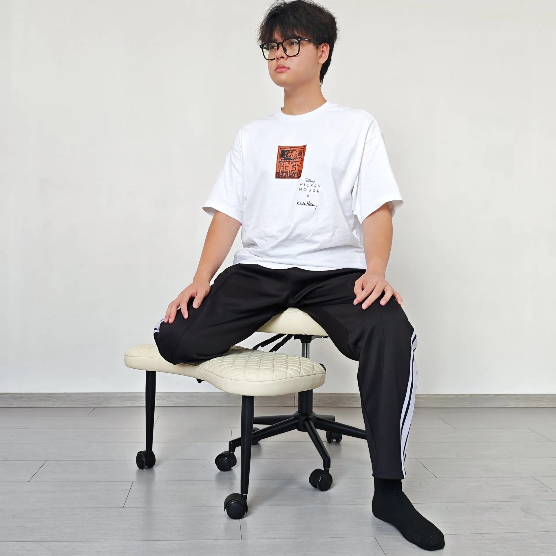 With backrest meditation yoga profiled computer office chair comfortable sedentary not tired cross-legged chair