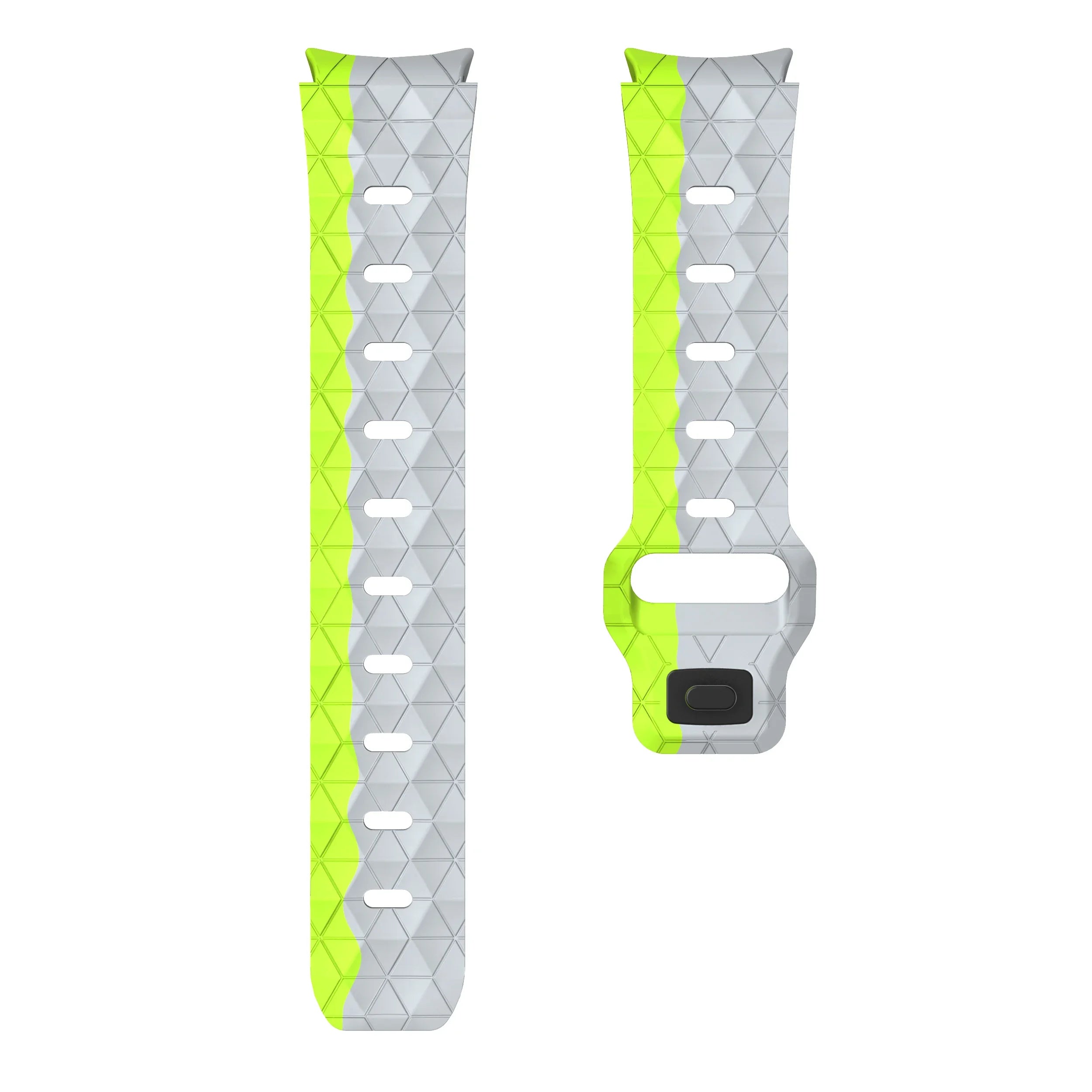 Silicone Strap for Samsung Galaxy Watch 7 6 5 4 40mm 44mm Football Pattern Bracelet Wristband for Watch 6-4 Classic 47mm 46mm