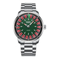 Mark Fairwhale 2025 New Top Brand Men Quartz Watch Arabic numerals Rotating Dial Roulette Automatic Watch Diamond Luminous Hand